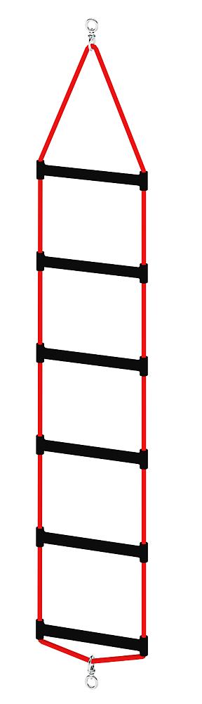 Swing ladder, armored rope, 230 cm