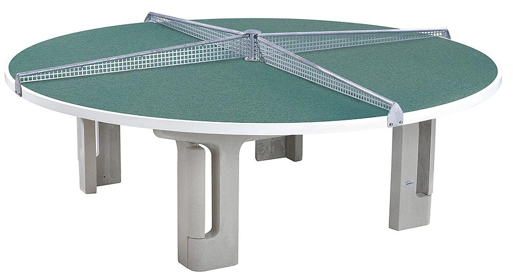 Table tennis table, round
