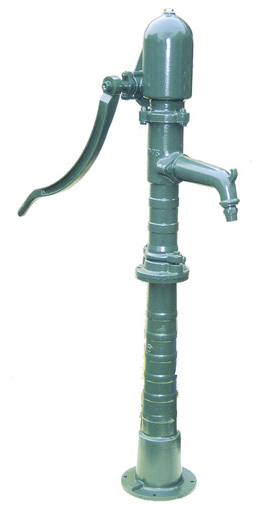 Handle pump for direct water connection