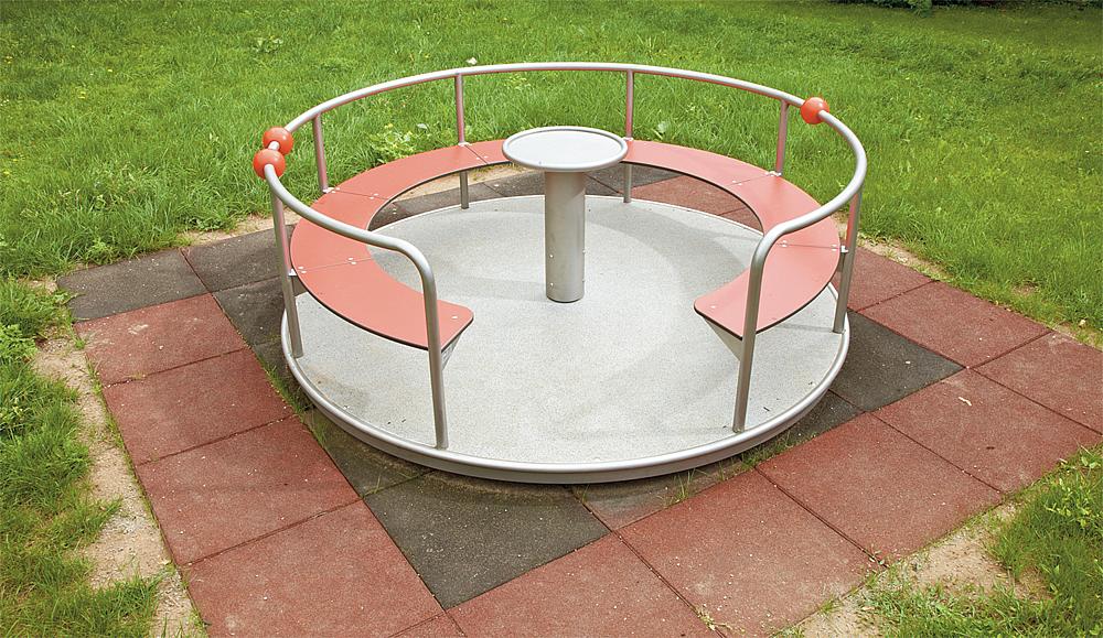 Roundabout with seats Jupiter Ø 200 cm